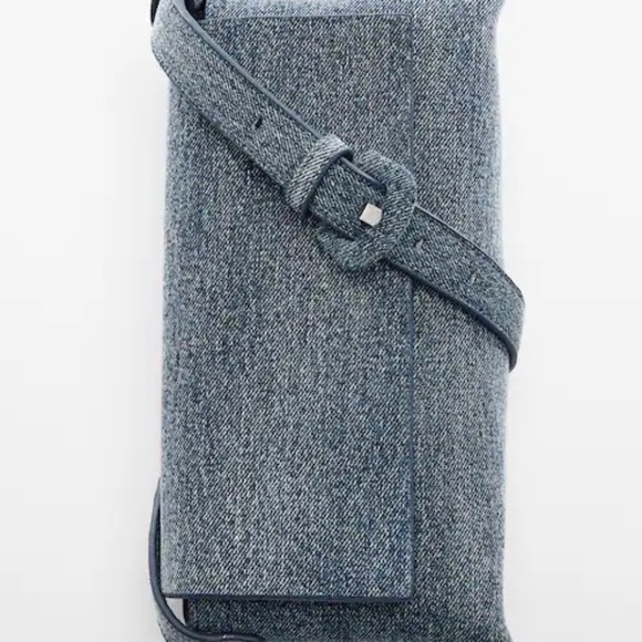 Mango - Denim shoulder bag - Picture 4 of 8
